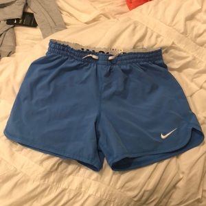 Nike dri-fit shorts with built in spandex- xs